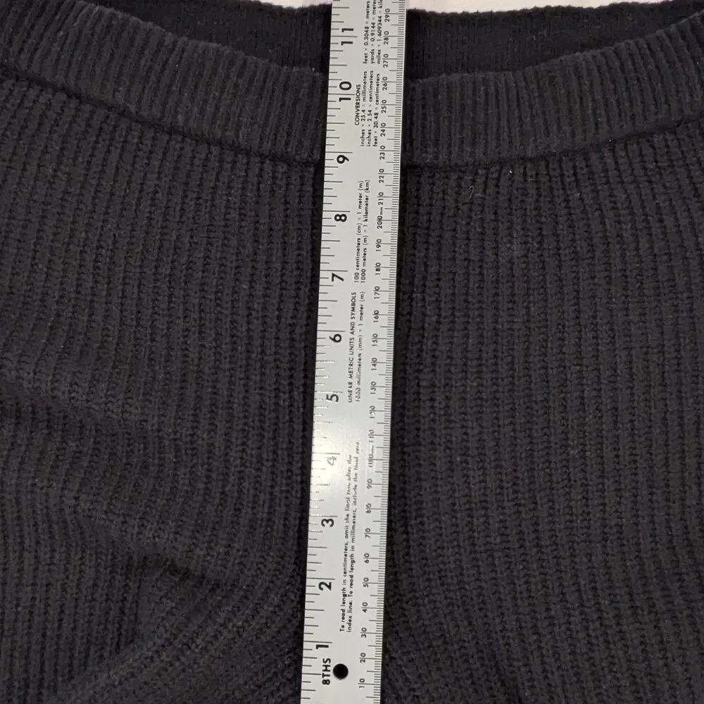 Gap Lounge Pants Women’s Size medium petite black Wide Leg athleisure